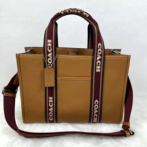 Coach Smith Tote Crossbody Bag In Leather/Silver/Penny Multi Cu997 NWT